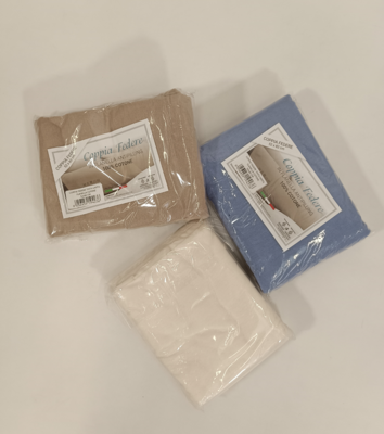 COPPIA FEDERA FLANELLA TINTA UNITA 50X80 Ingrosso Lenzuola Tellini S.r.l.